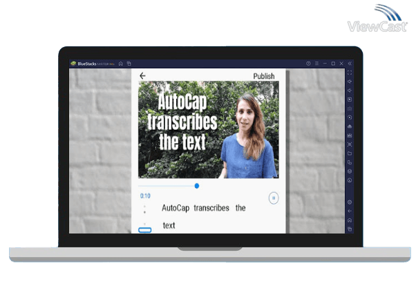 Run AutoCap - automatic video captions and subtitles on PC Run AutoCap - automatic video captions and subtitles on PC