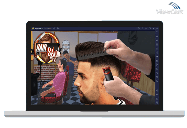 Run Barber Shop Hair Salon Cut Hair Cutting Games 3D on PC