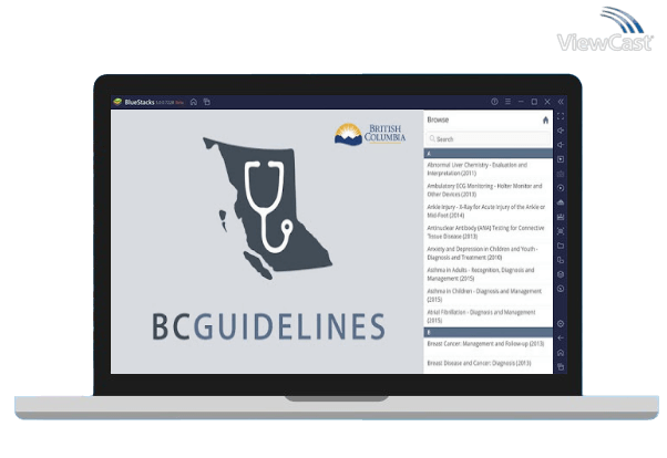 Run BC Guidelines on PC Run BC Guidelines on PC