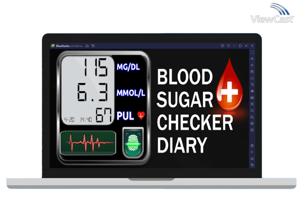 Run Blood Sugar Tracker : Glucose Test Calculator App on PC
