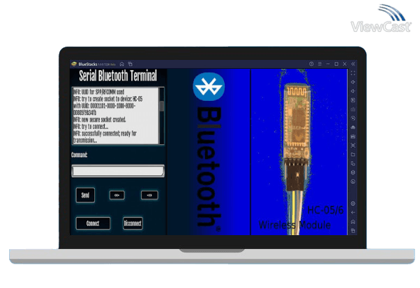 Run Bluetooth Terminal for HC-05 over SPP on PC