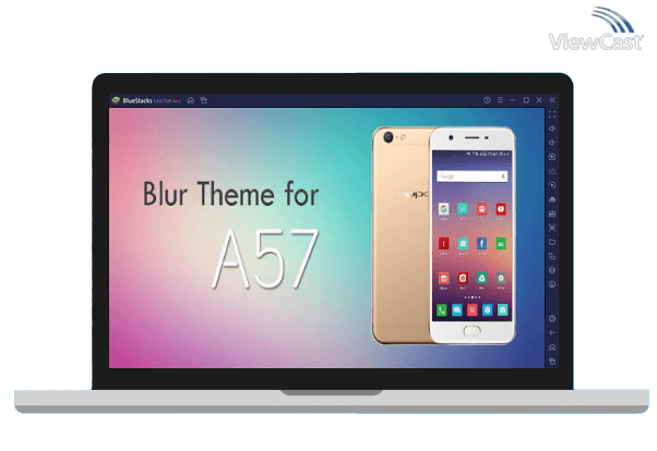 Run Blur Theme launcher for A57 on PC Run Blur Theme launcher for A57 on PC