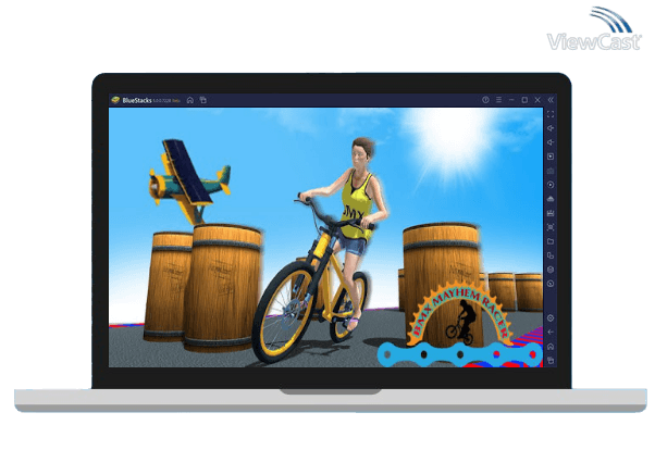 Run BMX Mayhem Racer on PC