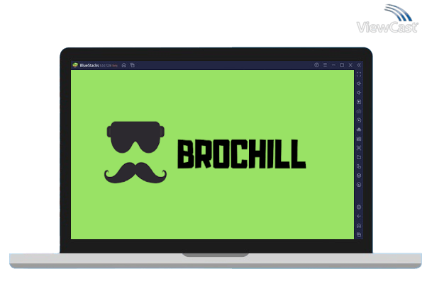 Run BroChill-Lyrical Video Maker with songs on PC