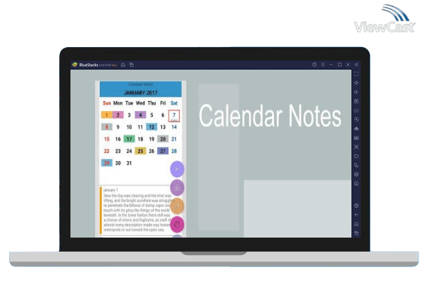 Run Calendar Notes on PC
