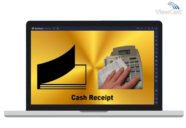 Run Cash Receipt on PC Run Cash Receipt on PC