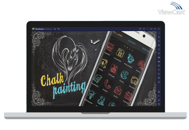 Run Chalk Painting Go Launcher Theme on PC Run Chalk Painting Go Launcher Theme on PC