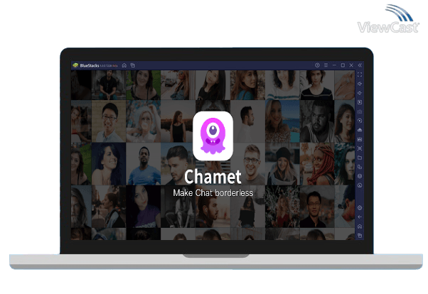 Run Chamet - Live Video Chat & Meet & Party Rooms on PC