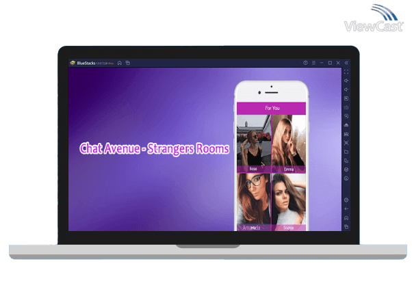Run Chat Avenue : Strangers Rooms on PC
