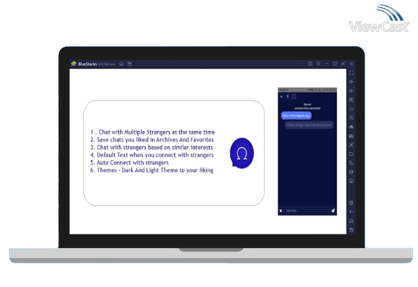 Run Chat Omega for Omegle on PC Run Chat Omega for Omegle on PC