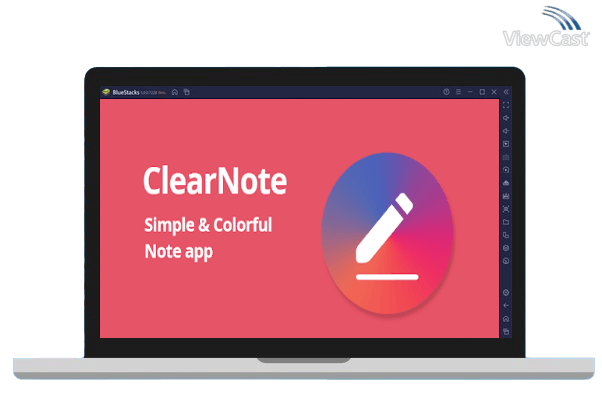 Run ClearNote Notepad Notes on PC Run ClearNote Notepad Notes on PC