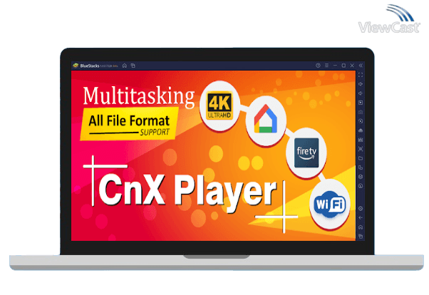 Run CnX Player - 4K Ultra HD Video Player Quickcast on PC