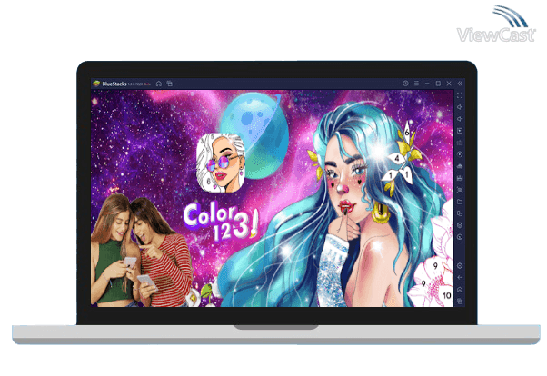 Run Color123 - paint by number, color by number on PC Run Color123 - paint by number, color by number on PC