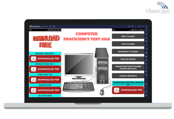 Run COMPUTER PROFICIENCY TEST 2018 on PC Run COMPUTER PROFICIENCY TEST 2018 on PC