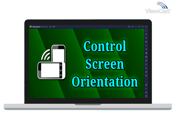 Run control screen rotation on PC