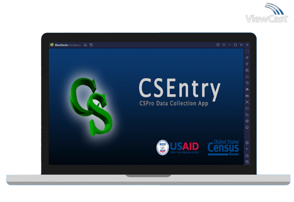 Run CSEntry CSPro Data Entry on PC