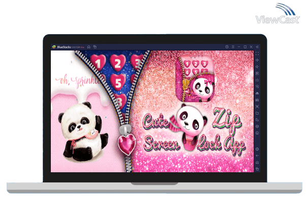 Run Cute Zip Screen Lock App on PC Run Cute Zip Screen Lock App on PC