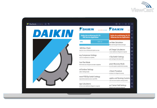 Run Daikin Service on PC