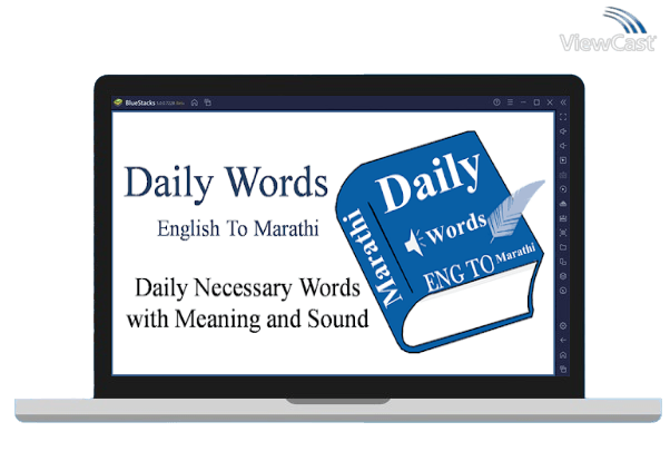 Run Daily Words English to Marathi on PC Run Daily Words English to Marathi on PC