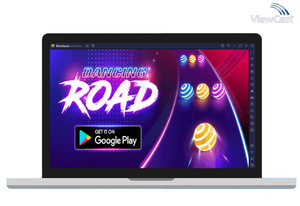 Run Dancing Road: Colour Ball Run! on PC