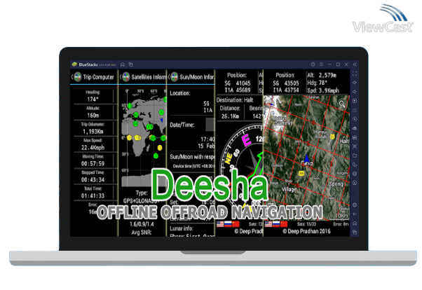 Run Deesha: Indian Grid, GEOREF, MGRS, UTM/UPS on PC