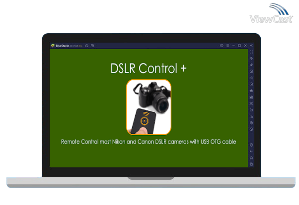 Run DSLR Control - Camera Remote Controller on PC