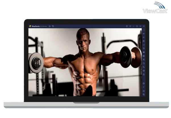 Run dumbbell workout at home on PC