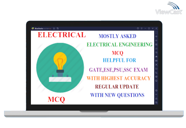Run Electrical MCQ on PC