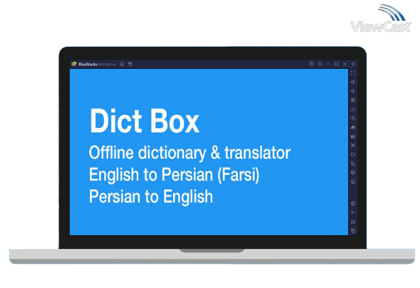 Run English Persian Dictionary - Dict Box on PC