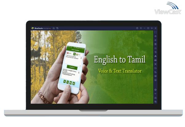 Run English to Tamil Language Translator on PC