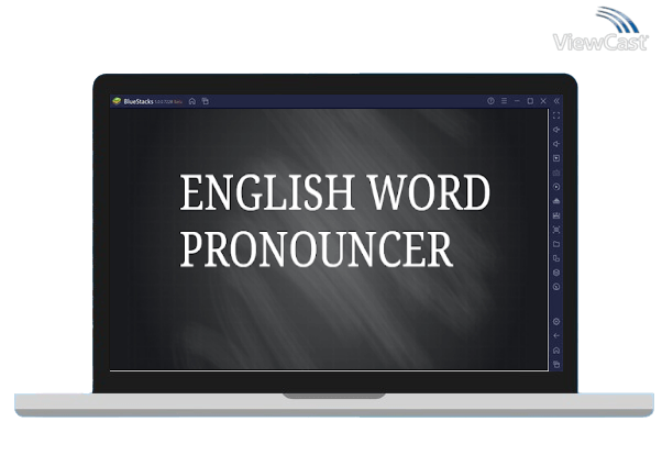 Run English Word Pronouncer on PC Run English Word Pronouncer on PC