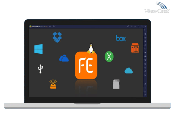 Run FE File Explorer - File Manager on PC