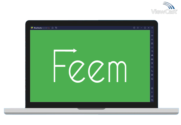 Run Feem v4. Share Files Offline on PC