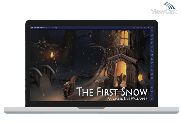 Run First Snow Live Wallpaper on PC