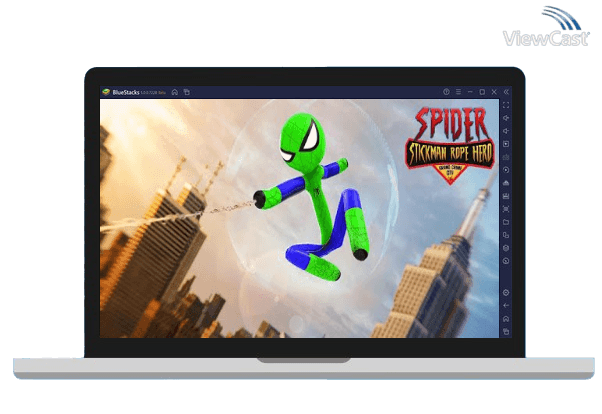 Run Flying Hero Stickman Rope Hero Grand Crime City on PC Run Flying Hero Stickman Rope Hero Grand Crime City on PC
