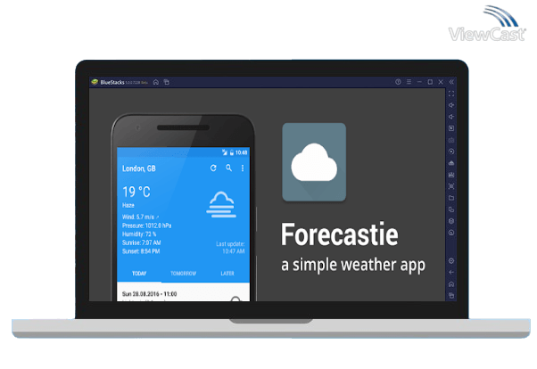 Run Forecastie - Weather app on PC Run Forecastie - Weather app on PC