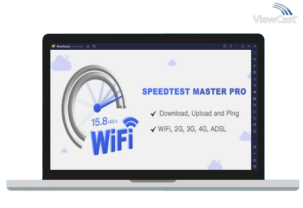 Run Free Internet speed test - SpeedTest Master on PC