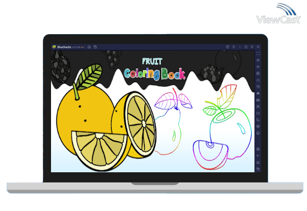 Run Fruit Coloring Book on PC