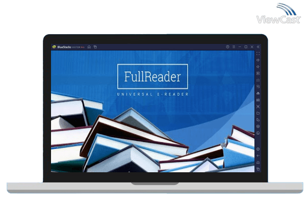 Run FullReader – e-book reader on PC
