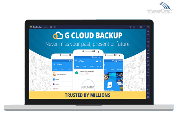 Run G Cloud Backup on PC