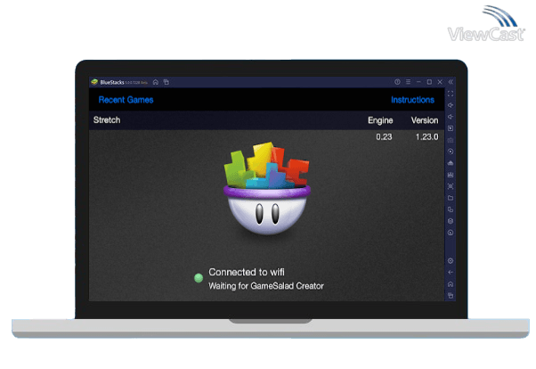 Run GameSalad Viewer on PC