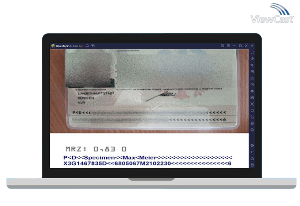 Run Genuine-ID MRZ Reader on PC