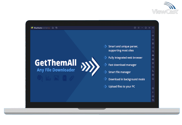 Run GetThemAll Any File Downloader on PC