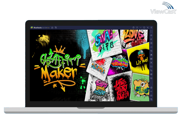Run Graffiti Logo Maker App on PC