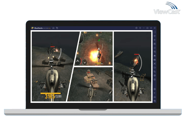 Run Gunship Modern Combat 3D on PC