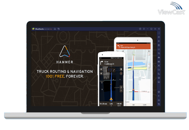 Run Hammer: Truck GPS Navigation App, Maps, & Routes on PC