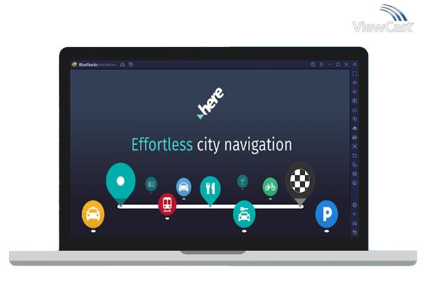 Run HERE WeGo - Offline Maps & GPS on PC