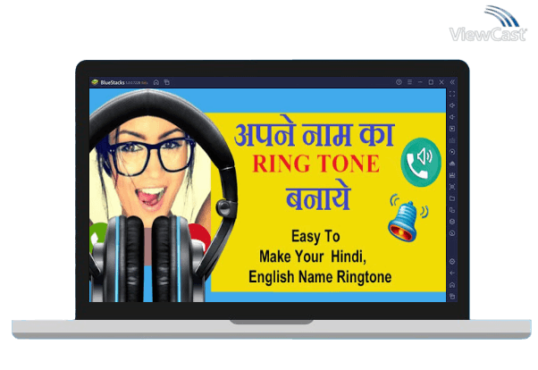 Run Hindi Name Ringtone Maker on PC