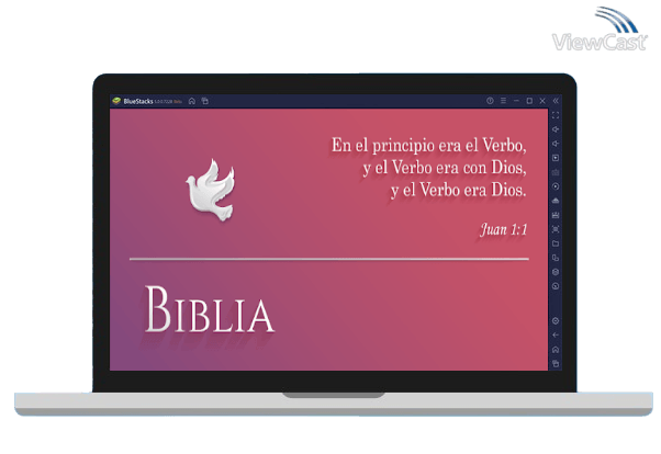 Run Holy Bible Reina Valera 1960 in Spanish on PC