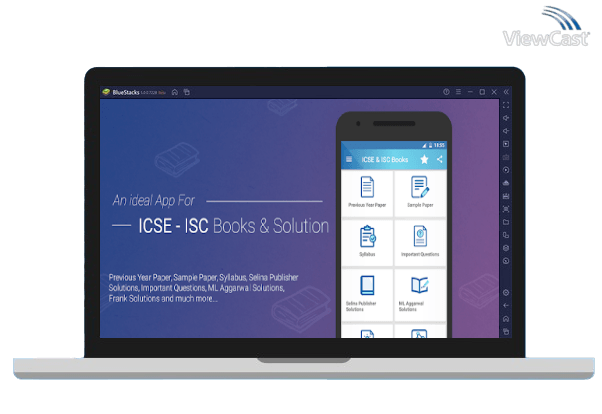 Run ICSE ISC Books & Solutions on PC